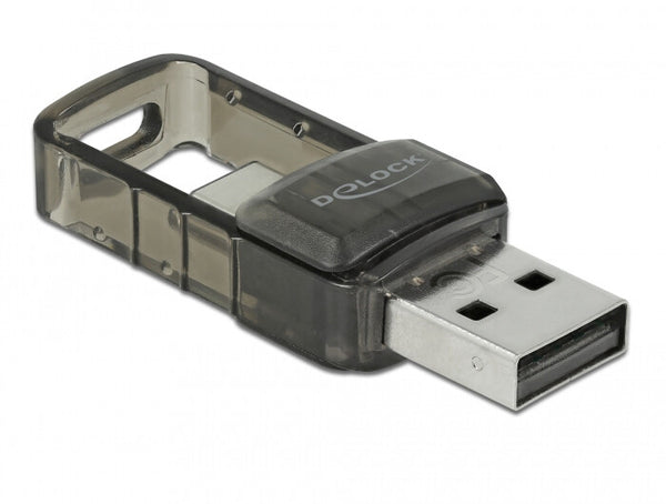 DeLOCK USB 2.0 Bluetooth 4.0 Adapter 2 in 1 USB Type-C™ or Type-A 3 Mbit/s