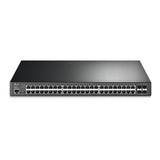 TP-Link JetStream TL-SG3452P netværksswitch Administreret L2/L3 Gigabit Ethernet (10/100/1000) Strøm over Ethernet (PoE) 1U Sort