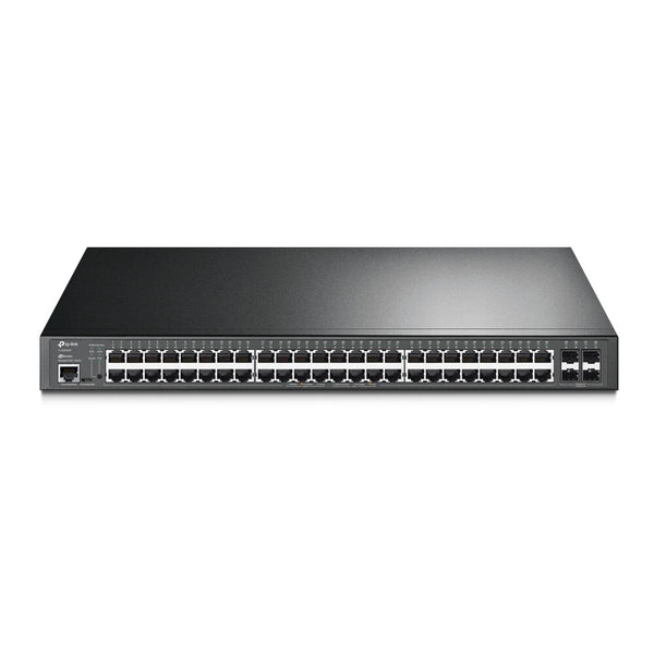 TP-Link JetStream TL-SG3452P netværksswitch Administreret L2/L3 Gigabit Ethernet (10/100/1000) Strøm over Ethernet (PoE) 1U Sort