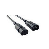 Bachmann 356.119 el-ledning Sort 0,5 m C14 forbinder C13 forbinder