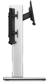 DELL MFS22 68,6 cm (27") Skrivebord Sølv, Sort