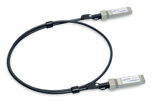 LANCOM SFP-DAC10-1m InfiniBand og fiberoptisk kabel Sort, Stål