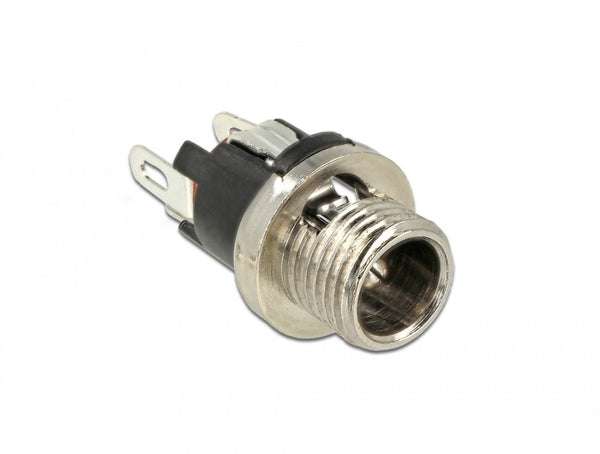 DeLOCK 89910 kabelsamler DC Sort, Nikkel