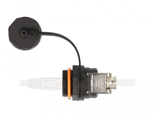 DeLOCK 86698 kabelsamler RJ45/Cat.6A LSA Sort