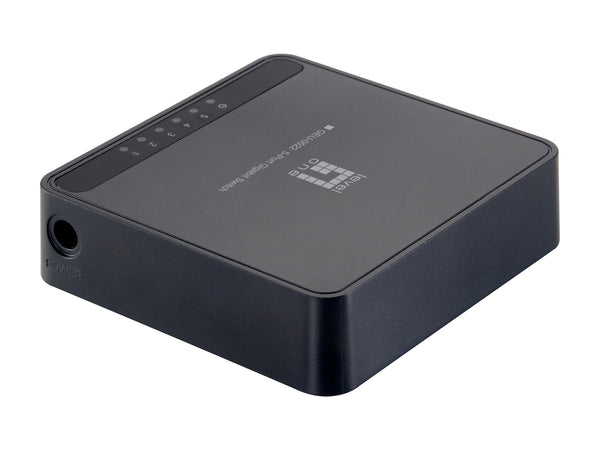 LevelOne GEU-0522 netværksswitch Gigabit Ethernet (10/100/1000) Sort