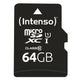 Intenso 3423490 hukommelseskort 64 GB MicroSDXC UHS-I Klasse 10