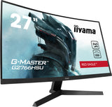 iiyama G-MASTER G2766HSU-B1 computerskærm 68,6 cm (27") 1920 x 1080 pixel Fuld HD LED Sort