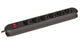 Bachmann 381.450K stikdåse 1,5 m 6 AC stikkontakt(er) Brun