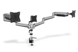 Digitus DA-90363 skærmbeslag og -stativer 68,6 cm (27") Skrivebord Sort, Grå