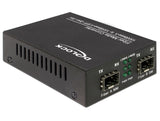 DeLOCK 86203 netværksomformer til medie 1000 Mbit/s Sort