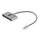 StarTech.com HB30C3A1GEA2 dockingstation Ledningsført USB 3.2 Gen 1 (3.1 Gen 1) Type-C Grå