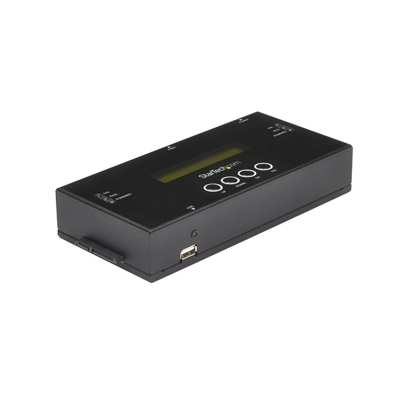 StarTech.com SATSASDUPE11 kopienhed til digital medie HDD duplikator Sort 2 Kopier