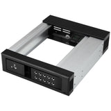 StarTech.com HSB1SATSASBA drive bay panel 13,3 cm (5.25") Bærerpanel Sort