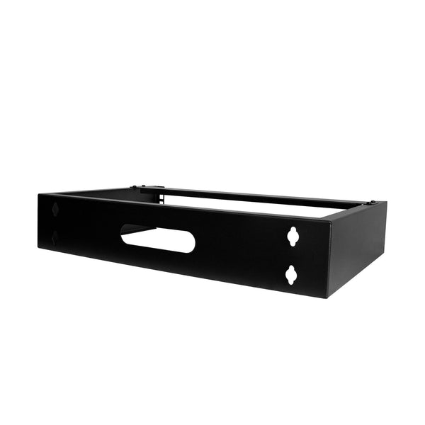 StarTech.com RACK-2U-14-BRACKET stativ Vægmonteret stativ Sort