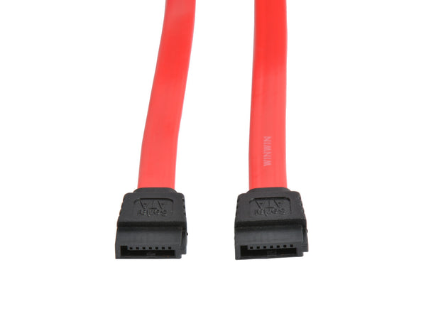 Prokord SATA-0010 SATA-kabel 0,5 m SATA 7-pin Sort, Rød