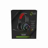 MediaRange MRGS301 hovedtelefoner/headset Ledningsført Spil Sort, Rød