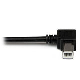 StarTech.com USBAB3ML USB-kabel USB 2.0 3 m USB A USB B 0,48 Gbit/sek. Sort