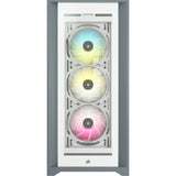 Corsair iCUE 5000X RGB Midi Tower Hvid