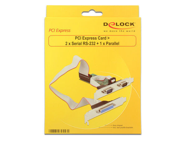 DeLOCK 89556 interface-kort/adapter Intern Parallel, Seriel