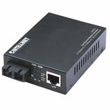 Intellinet 506502 netværksomformer til medie 100 Mbit/s 1310 nm Multitilstand Sort