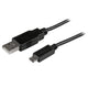 StarTech.com USBAUB50CMBK USB-kabel USB 2.0 0,5 m USB A Micro-USB B 0,48 Gbit/sek. Sort