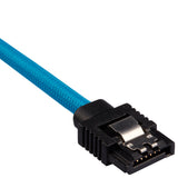 Corsair CC-8900251 SATA-kabel 0,3 m SATA 7-pin Sort, Blå