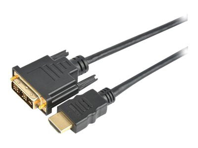 Prokord HDMI-D 0056 videokabel adapter 1 m HDMI Type A (Standard) DVI-D Sort