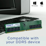 Integral IN5T16GNHRBX hukommelsesmodul 16 GB 1 x 16 GB DDR5 288-pin DIMM