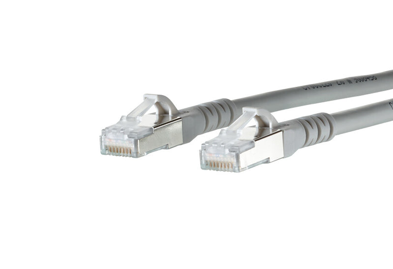 METZ CONNECT Cat.6A netværkskabel Grå 3 m Cat6a S/FTP (S-STP)