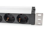 Digitus DN-95433 strømforsyningsenhed (PDU) 5 AC stikkontakt(er) 1U