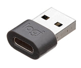 Logitech 981-000870 hovedtelefoner/headset Ledningsført Opkald/musik USB Type-C Grafit
