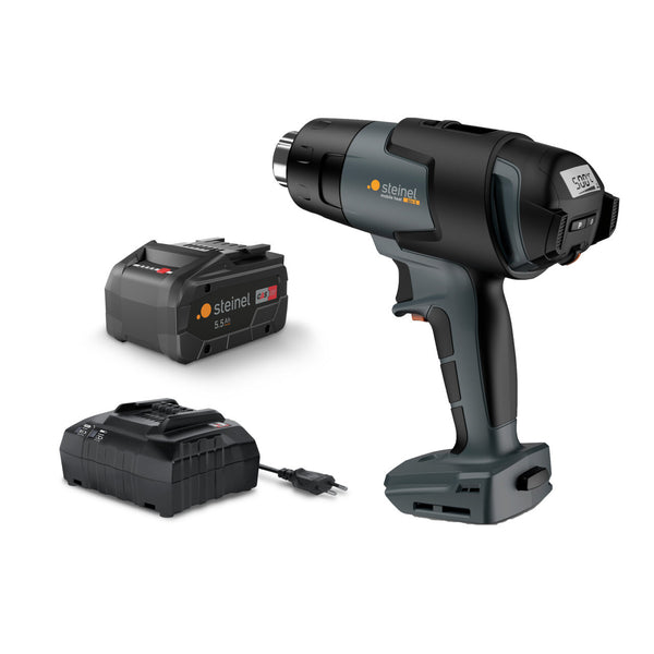 STEINEL MH5 Varmluftspistol 300 l/min 500 °C Sort, Grå