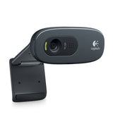 Logitech HD C270 webcam 3 MP 1280 x 720 pixel USB 2.0 Sort, Grå