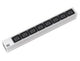 Bachmann 333.815 strømforsyningsenhed (PDU) 8 AC stikkontakt(er) 1U Sort, Grå, Sølv