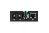 Digitus DN-82020-1 netværksomformer til medie 100 Mbit/s 1310 nm Multitilstand Sort