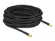 DeLOCK 90446 koaxial kabel LMR300 10 m RP-SMA Sort