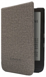 PocketBook WPUC-627-S-GY e- bog etui 15,2 cm (6") Folie Brun, Grå