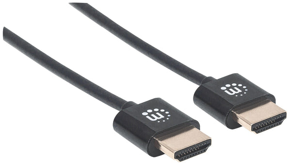 Manhattan 394406 HDMI-kabel 0,5 m HDMI Type A (Standard) Sort