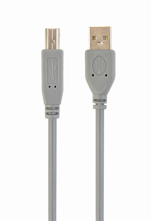 Gembird 1.8m USB 2.0 A/B M USB-kabel 1,8 m USB A USB B Grå