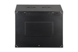 Digitus DN-19 09-U-EC-SW stativ 9U Vægmonteret stativ Sort