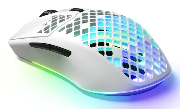 Steelseries Aerox 3 Wireless mus Spil Højre hånd RF trådløs + Bluetooth Optisk 18000 dpi