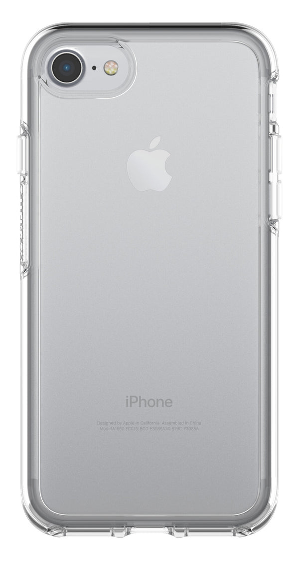 OtterBox Symmetry Series Beskyttelsescover Polykarbonat Syntetisk gummi Klar krystal iPhone 7 For iPhone 7