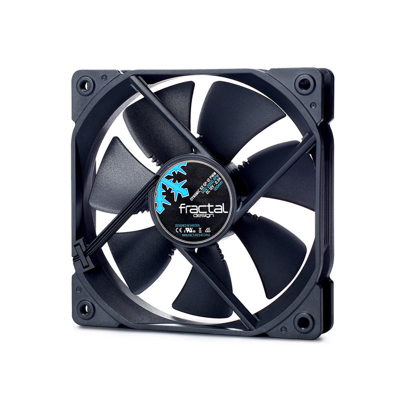 Fractal Design Dynamic X2 GP-12 PWM Computerkabinet Ventilator 12 cm Sort 1 stk