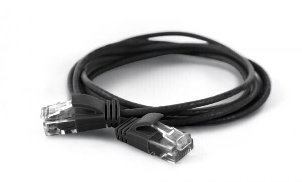 Wantec 7310 netværkskabel Sort 0,2 m Cat6a U/UTP (UTP)
