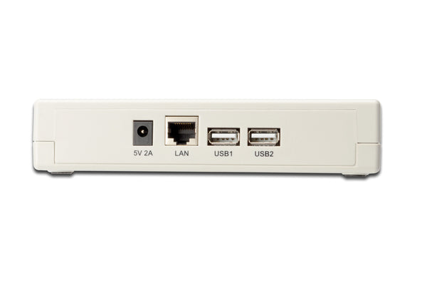 Digitus DN-13006-1 printserver Ethernet LAN Hvid