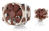 Noctua NH-D15 Computerkølesystem Processor Køler 14 cm Beige, Brun, Stål