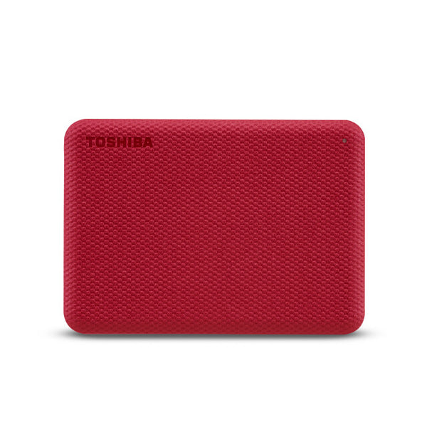 Toshiba Canvio Advance ekstern harddisk 4 TB 2.5" USB Type-A 2.0/3.2 Gen 1 (3.1 Gen 1) Rød