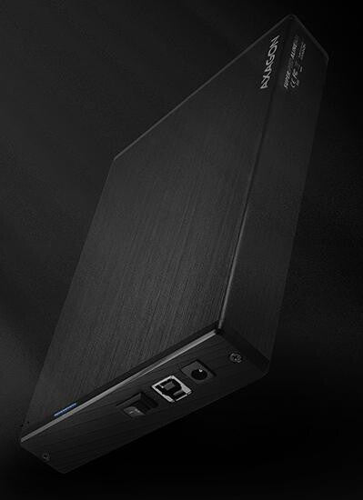 Axagon EE35-XA3 drevkabinet HDD kabinet Sort 3.5"