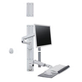 Ergotron LX Wall Mount System 81,3 cm (32") Væg Hvid