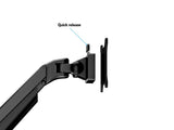 Multibrackets 7174 skærmbeslag og -stativer 81,3 cm (32") Skrivebord Sort
